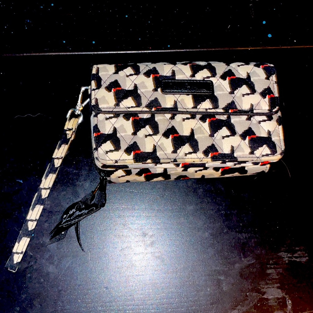 Vera Bradley Scottie Dog Wristlet/Purse
